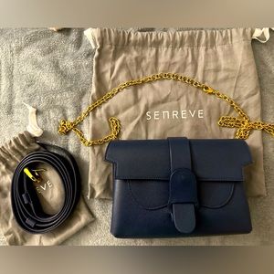 Senreve Aria Belt bag with belt & chain straps